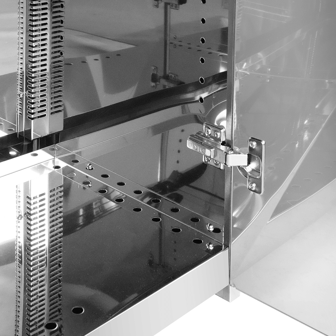 Bonvue Stainless Steel Double Cabinet Plate Warmer 120 Plates PW-DE - Commercial Kitchen Appliances