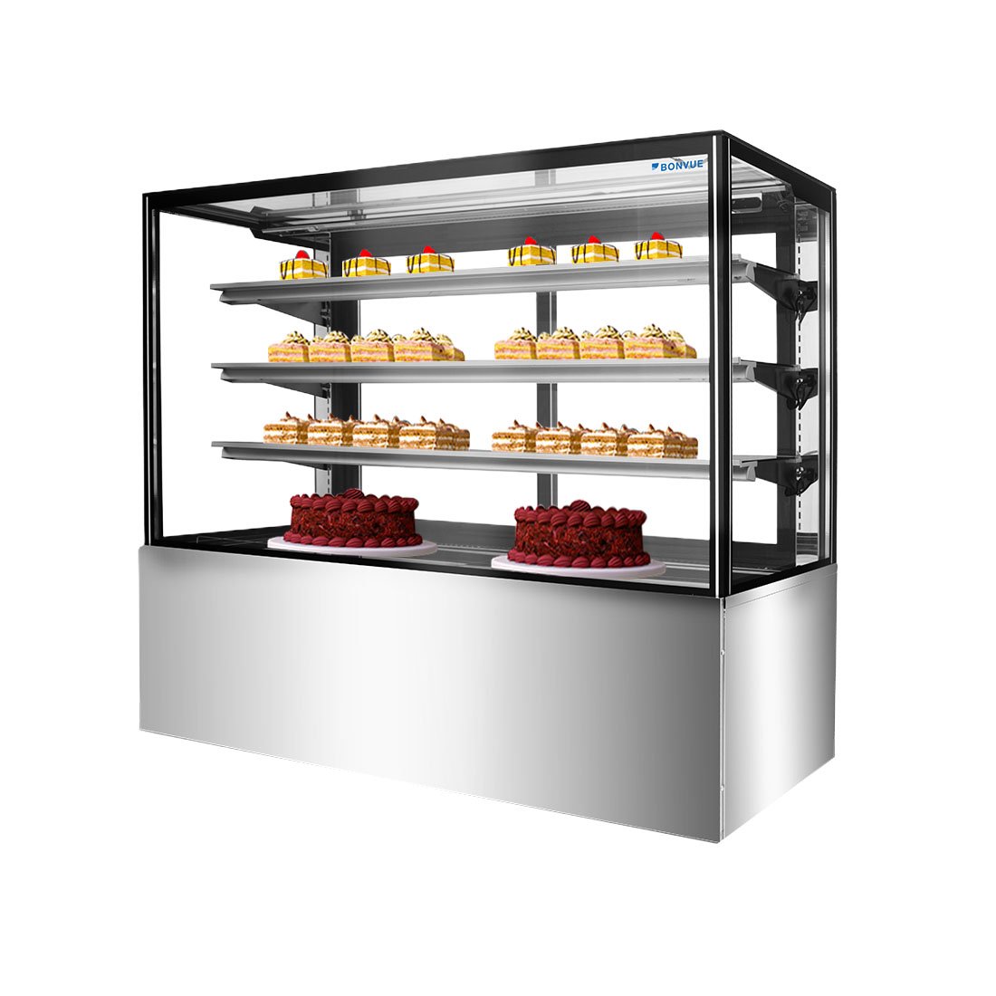 BONVUE Three Tier Cake Display Fridge 1800mm SF860V - Commercial Kitchen Appliances
