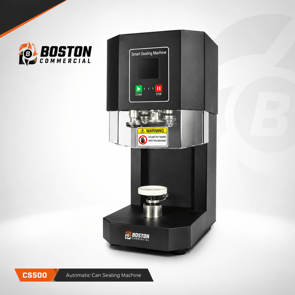 Boston Commercial Automatic Can Sealing Machine CS500 - Commercial Kitchen Appliances