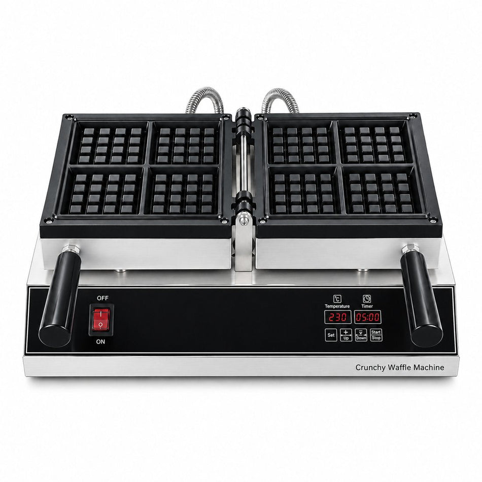 Boston Commercial Crunchy Waffle Machine CW2201B - D - Commercial Kitchen Appliances