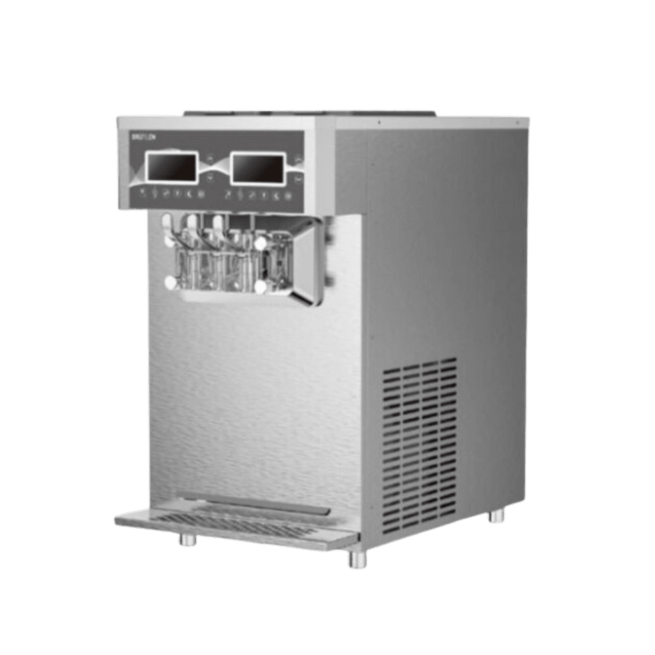 Brullen i26 Pro Twin system Flavour Plus Twist Soft Serve Ice Cream & Frozen Yogurt Machine (Air Mix Pump) i26_PRO - Twin - NP - AMP - Commercial Kitchen Appliances