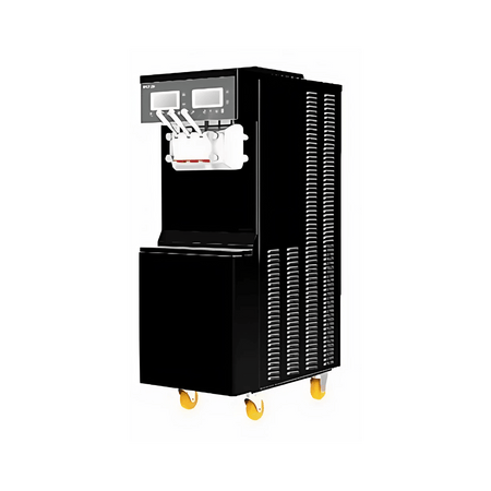 Brullen i95 Pro – 2 Flavour + Twist Floor Standing Ice Cream Machine (Air Mix Pump - Pausterise) i95_PRO - P - AMP - Commercial Kitchen Appliances