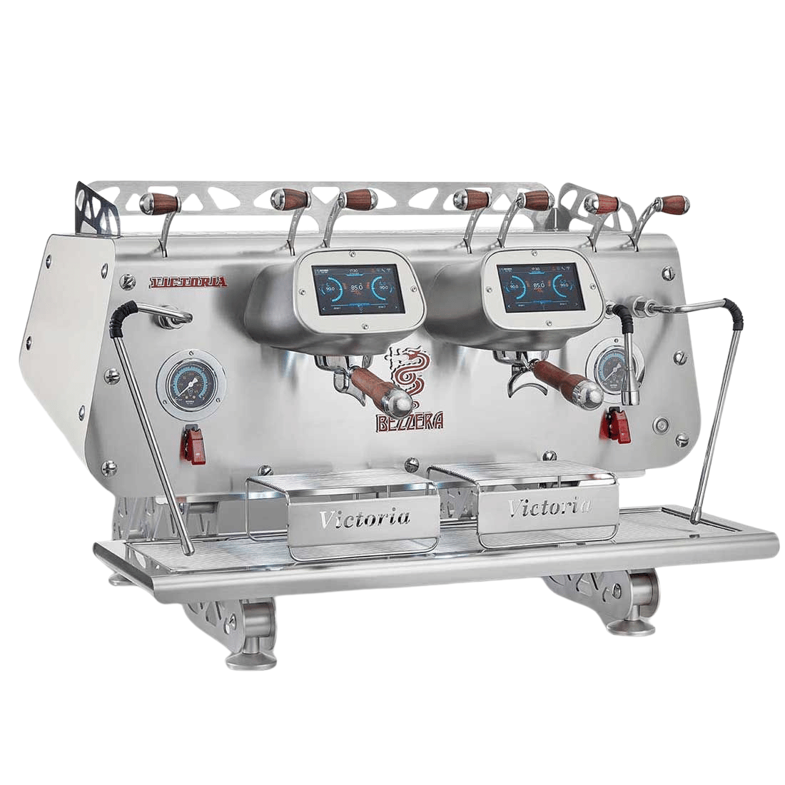 Bezzera VICTORIA White 2 - Group Professional Espresso Machine - BZVICTORIA2W - Commercial Kitchen Appliances