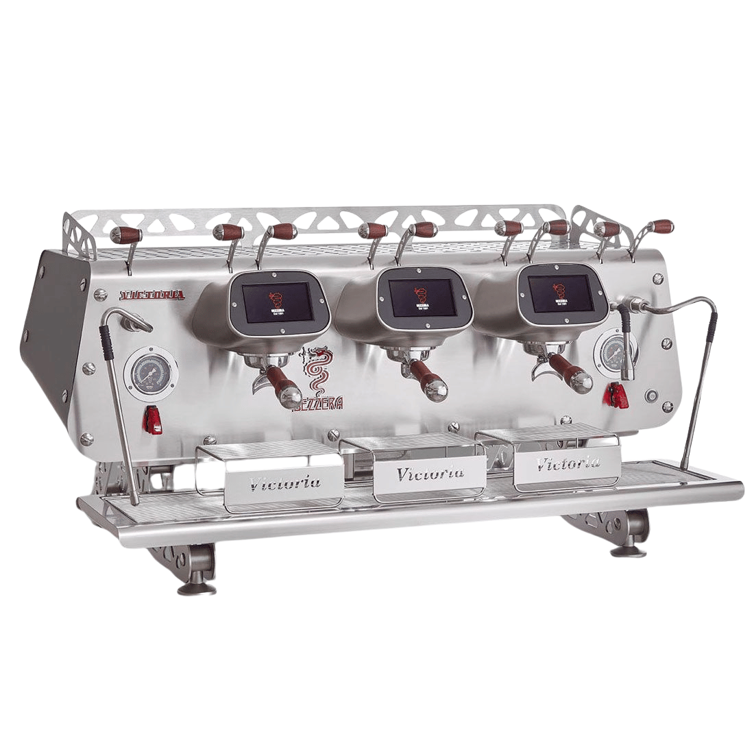 Bezzera VICTORIA Black 3 - Group Professional Espresso Machine - BZVICTORIA3B - Commercial Kitchen Appliances