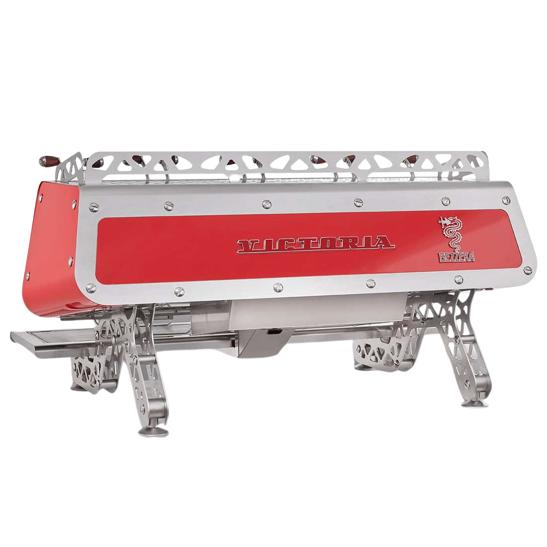 Bezzera VICTORIA Red 3 - Group Professional Espresso Machine - BZVICTORIA3R - Commercial Kitchen Appliances
