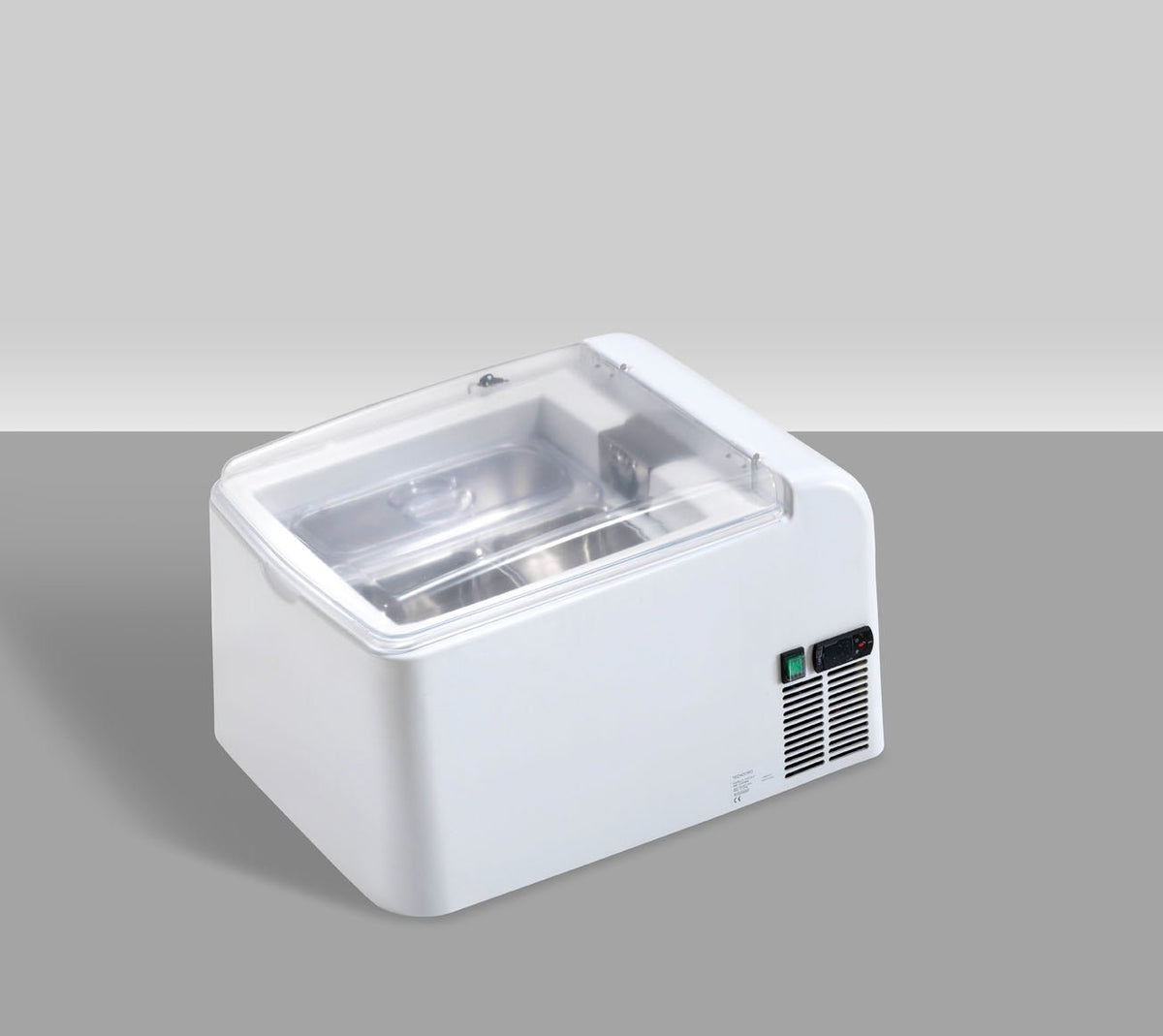 Ice Cream Freezer Piccolo compact countertop display freezer for 2 x 7.7L containers