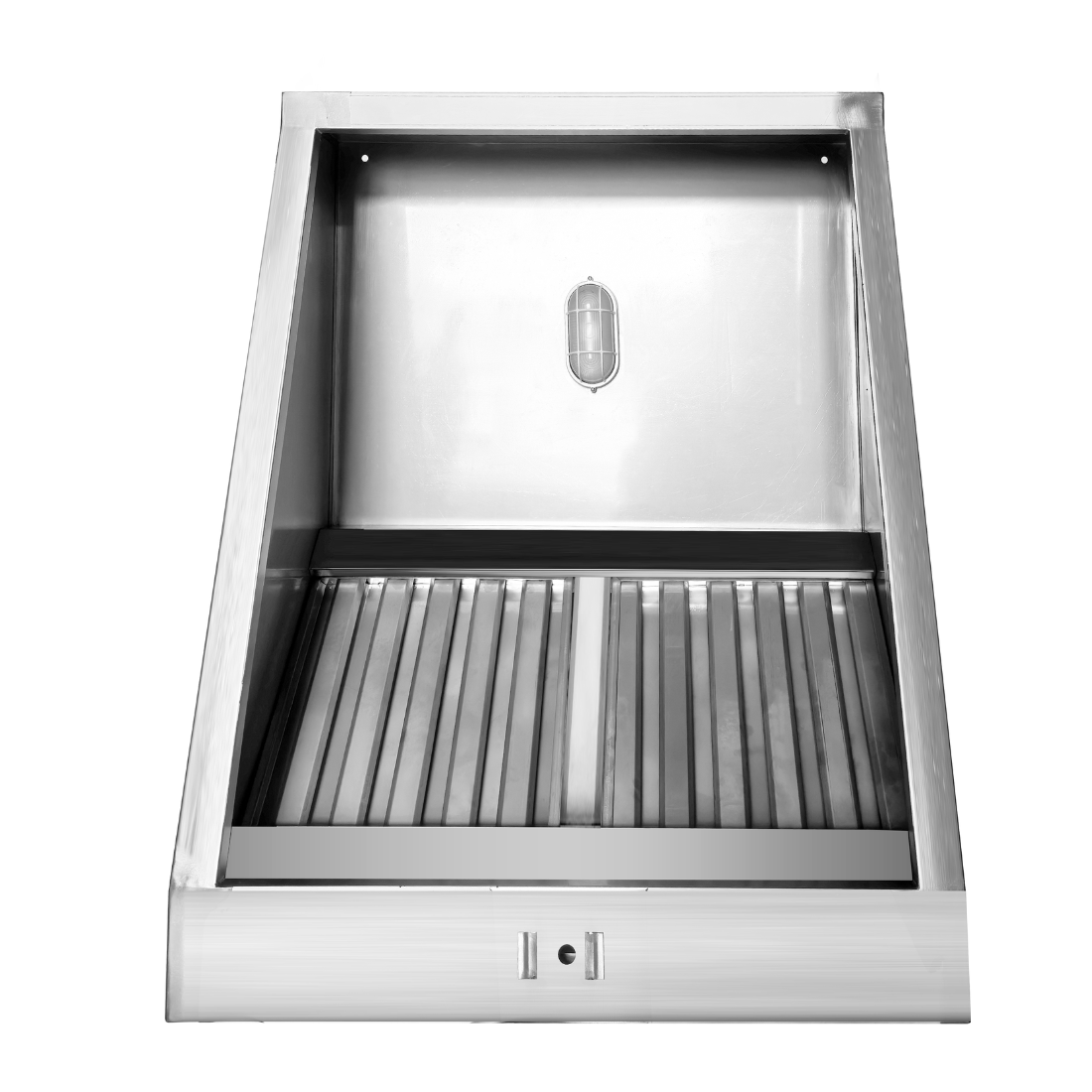 Side profile - Modular System Canopy range hood CHOOD1200