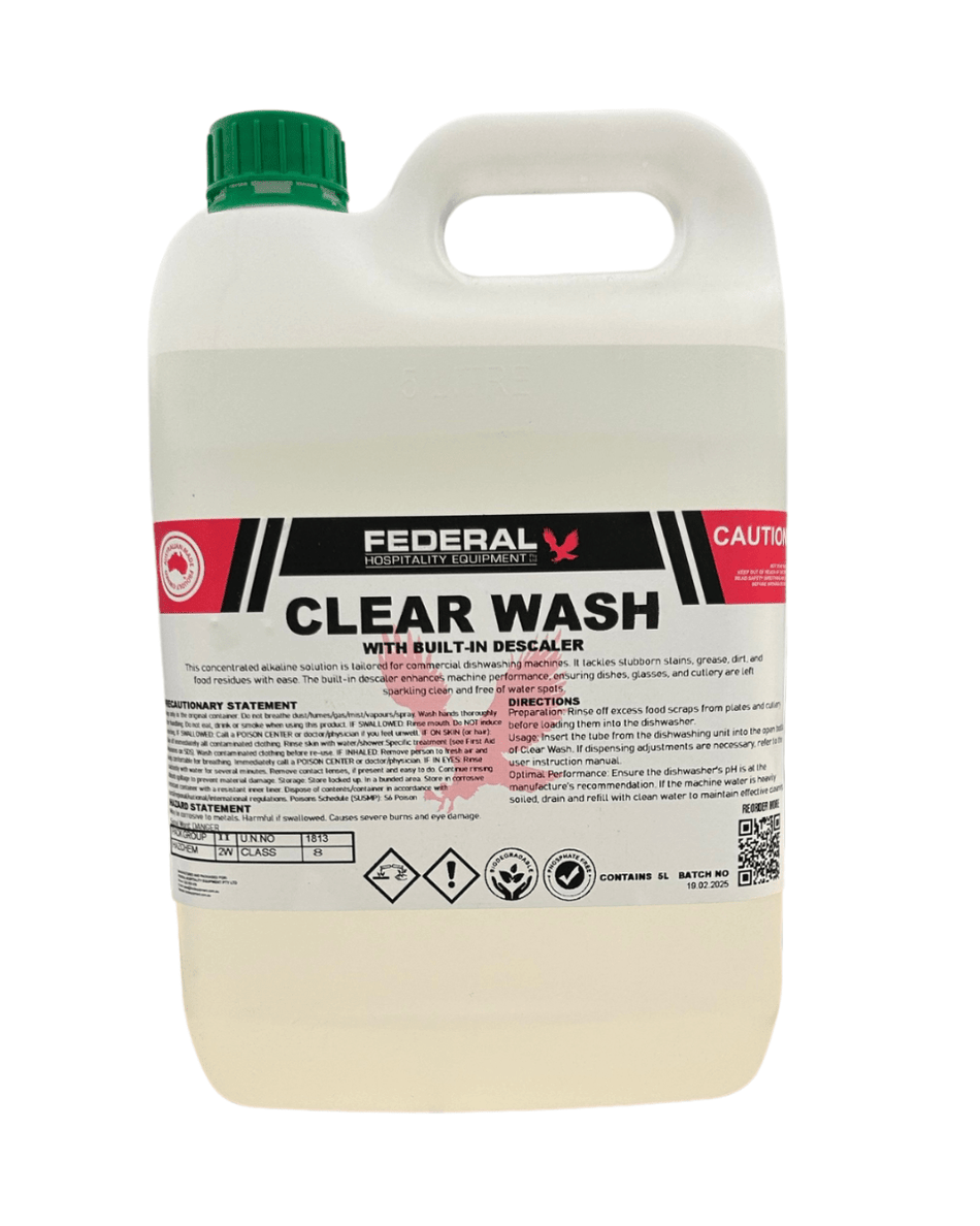CLEAR WASH 5LT - DH - WS5L - Commercial Kitchen Appliances