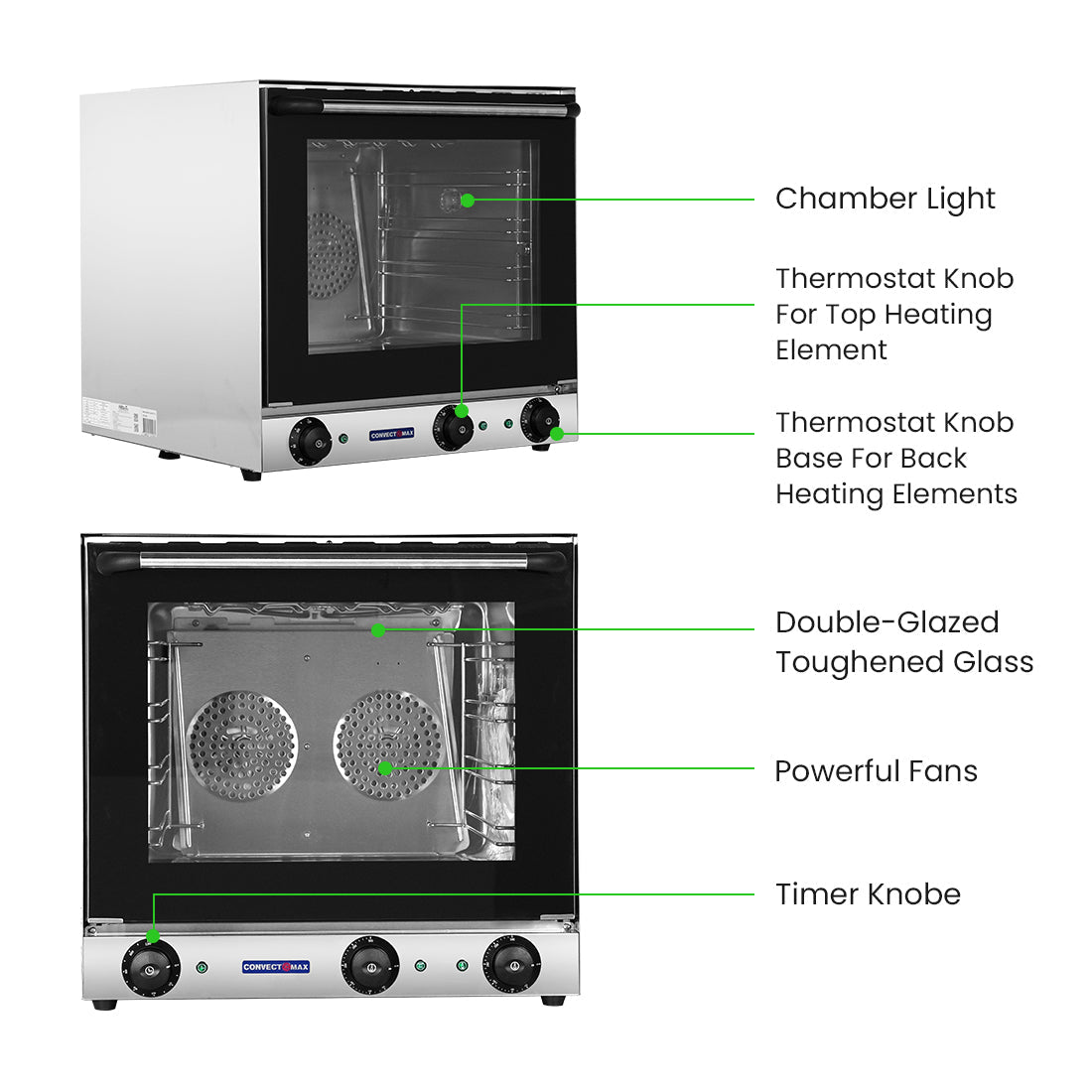 Convect Max Convection Oven with Grill YXD - 3AE - Commercial Kitchen Appliances