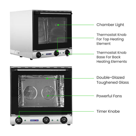Convect Max Convection Oven with Grill YXD - 3AE - Commercial Kitchen Appliances