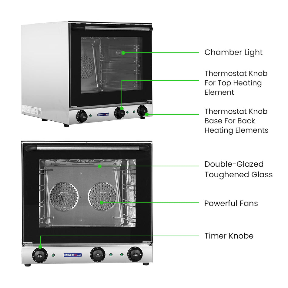 Convect Max Convection Oven with Grill YXD - 3AE - Commercial Kitchen Appliances