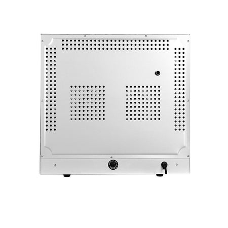 Convect Max YXD-1DI convection oven — rear ventilation and power cable