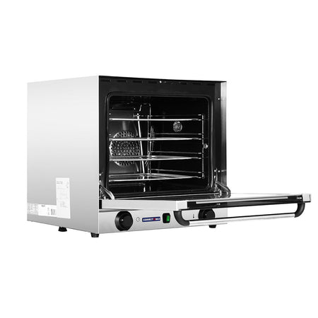 Convect Max YXD-1DI convection oven — interior chamber with reversing fans