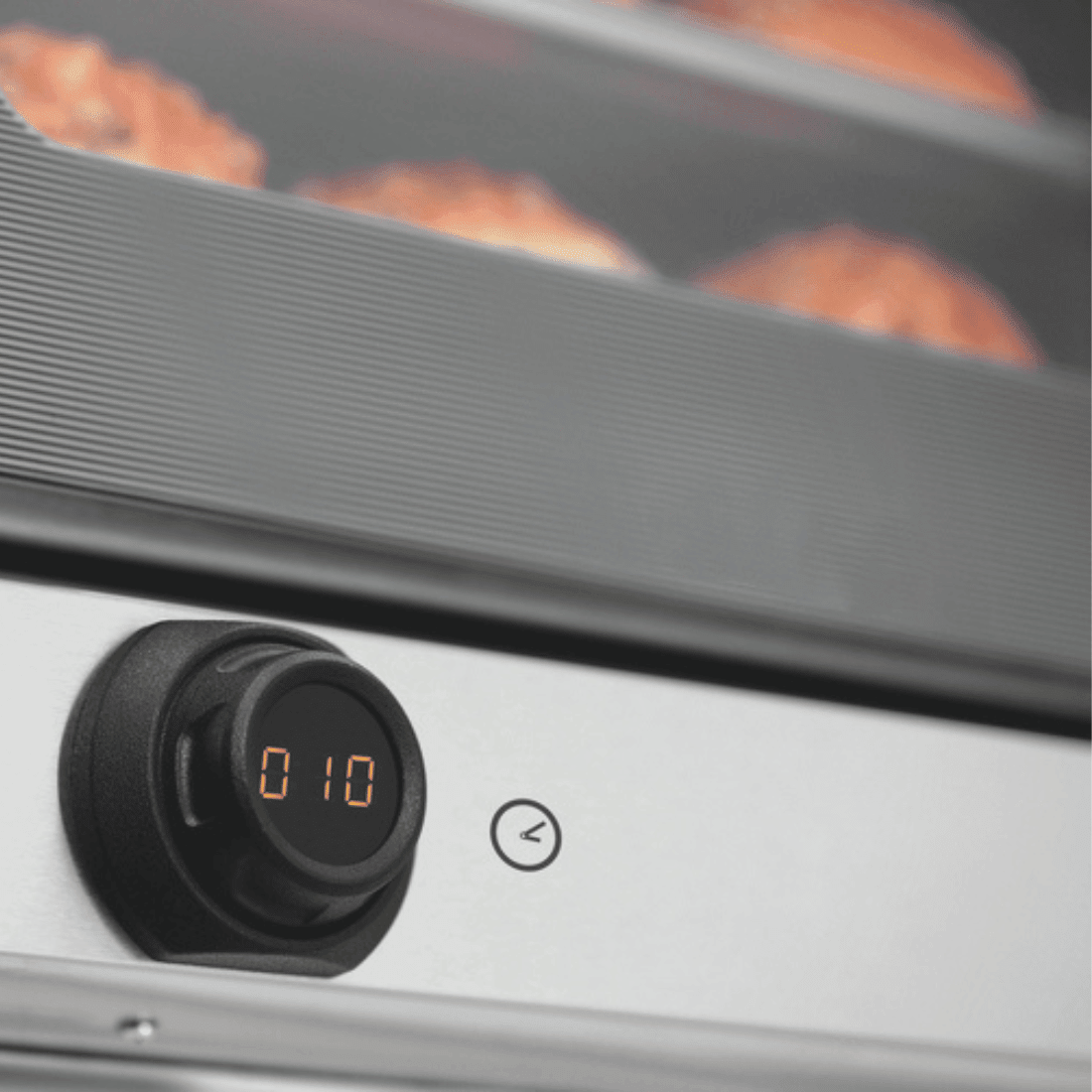 Convect Max YXD-1DI convection oven — included aluminium tray set