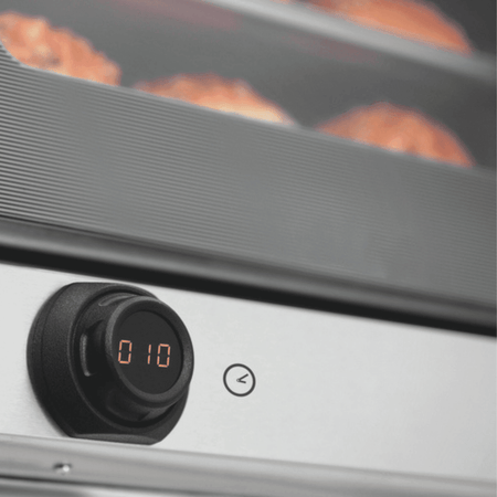 Convect Max YXD-1DI convection oven — included aluminium tray set