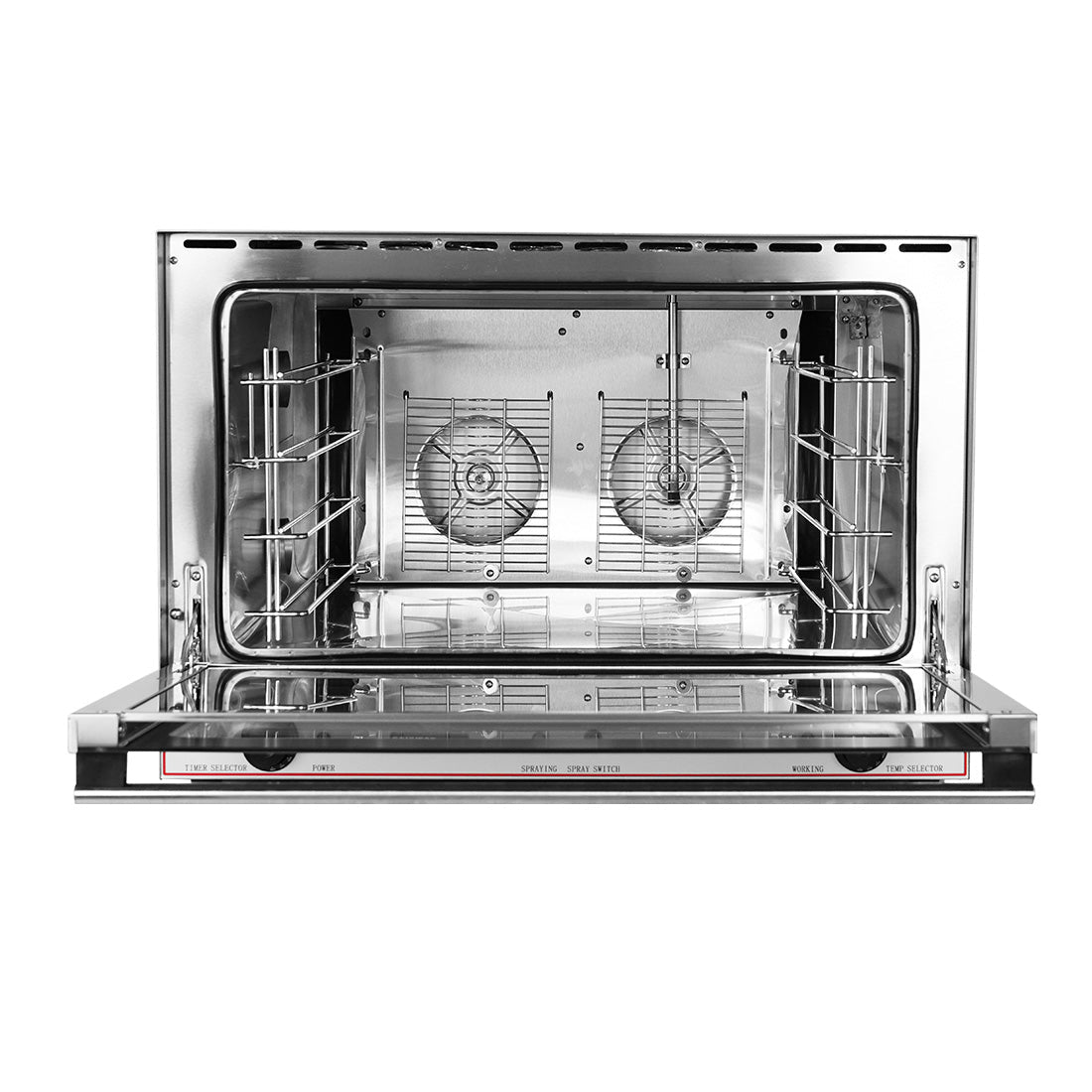 ConvectMax YXD-8A/15E — side view showing bench-top footprint