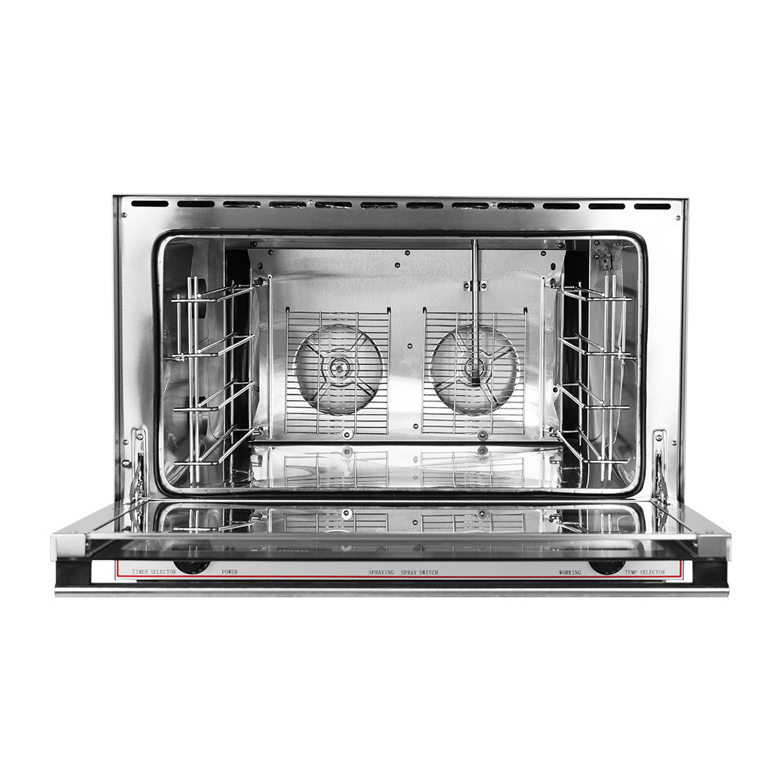ConvectMax Heavy Duty Stainless Steel Convection Oven W/ Press Button Steam YXD - 8AE - Commercial Kitchen Appliances