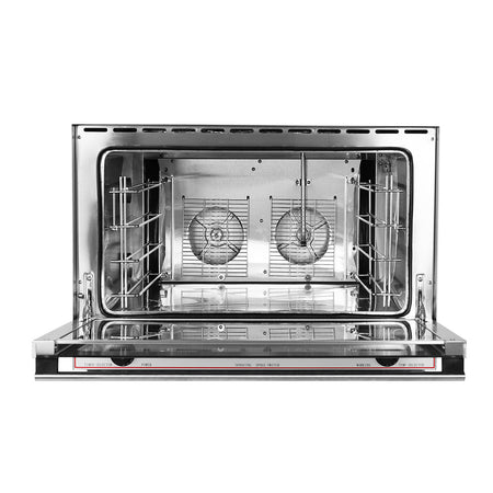 ConvectMax Heavy Duty Stainless Steel Convection Oven W/ Press Button Steam YXD - 8AE - Commercial Kitchen Appliances
