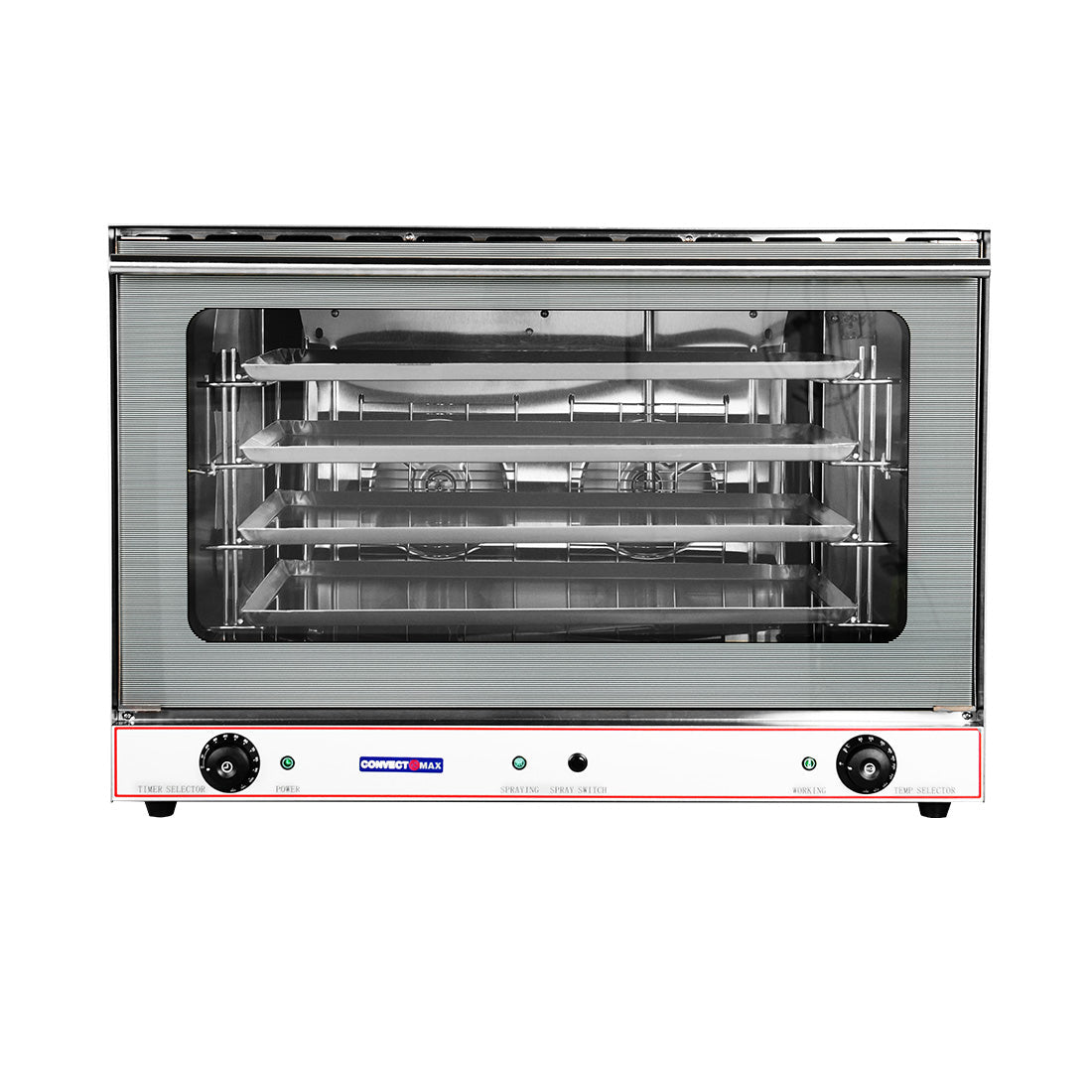 ConvectMax Heavy Duty Stainless Steel Convection Oven with Press-Button Steam YXD-8A/15E - Commercial Kitchen Appliances