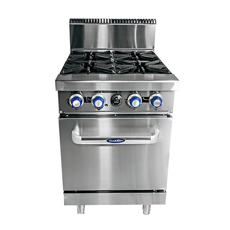 Cookrite 4 Burner With Oven W610 X D790 X H1165 - Commercial Kitchen Appliances