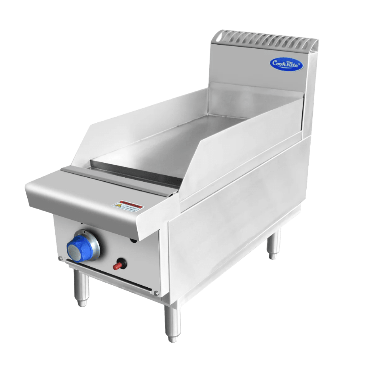 CookRite Countertop Gas Griddle 300 mm Hotplate AT80G3G - C - Commercial Kitchen Appliances