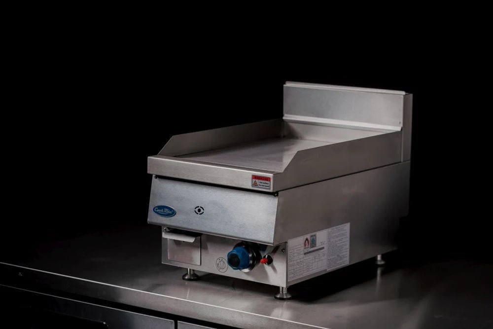 CookRite Countertop Gas Griddle 400mm Hotplate NG AT65G4G - C - NG - Commercial Kitchen Appliances