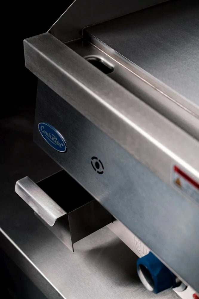CookRite Countertop Gas Griddle 400mm Hotplate NG AT65G4G - C - NG - Commercial Kitchen Appliances