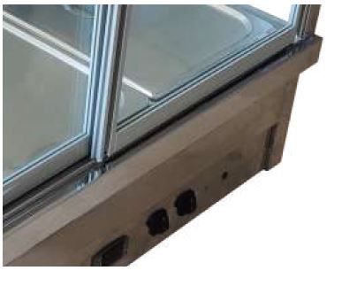 CookRite Dry Hot Food Display 1380 MM CRD 8 CRD - 8 - Commercial Kitchen Appliances