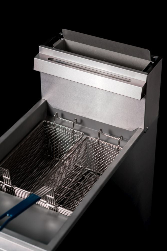 Cookrite ATFS-40 fryer — nickel-plated frying basket