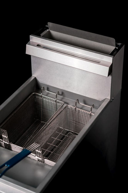 Cookrite ATFS-40 fryer — nickel-plated frying basket
