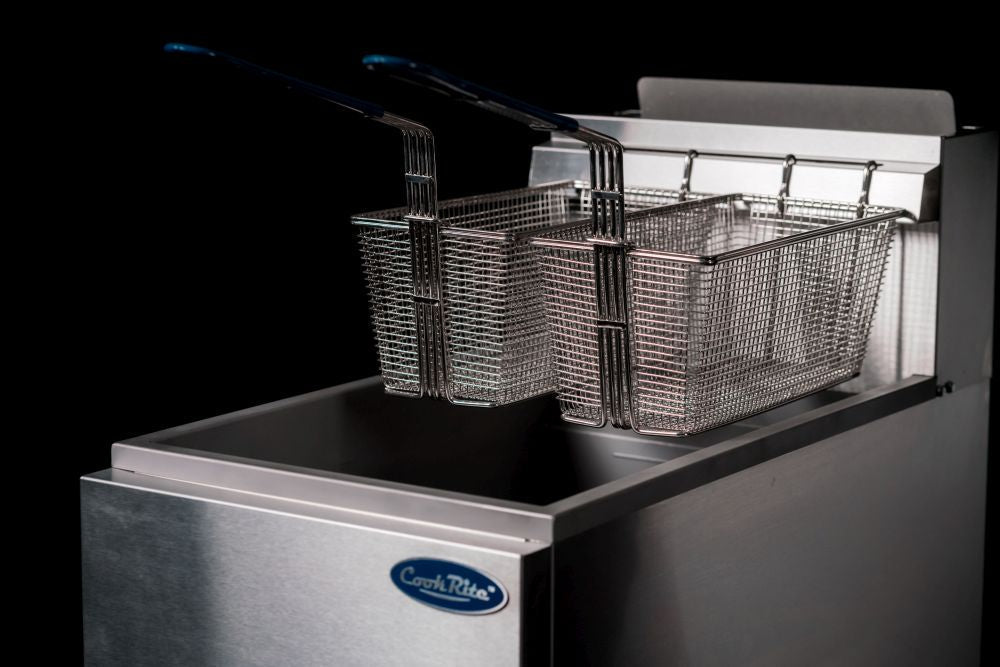 Cookrite ATFS-40 fryer — side profile