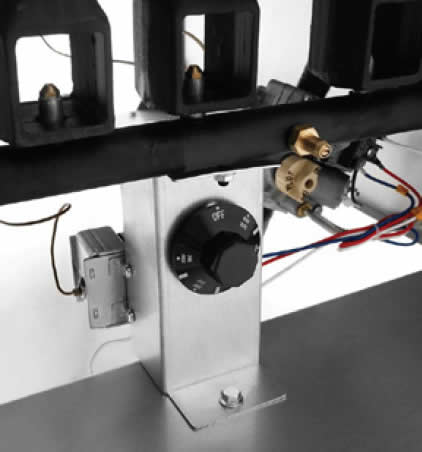 CookRite Freestanding 5 Tubes Gas Deep Fryer ATFS - 75 - Commercial Kitchen Appliances