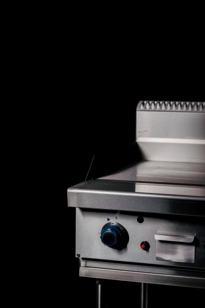 CookRite Freestanding 600mm Gas Griddle Hotplate with Stand AT80G6G - F - Commercial Kitchen Appliances