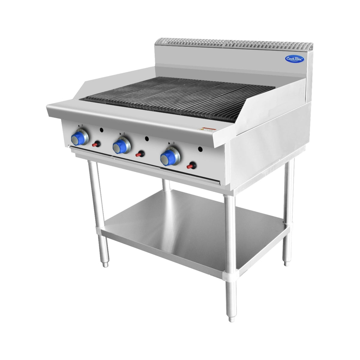 CookRite Freestanding 900 mm Radiant Char Grills with Stand AT80G9C - F - Commercial Kitchen Appliances