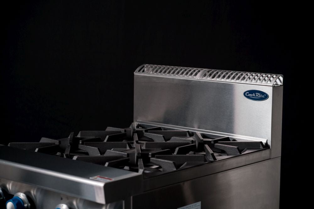 CookRite Freestanding Gas Cooktop 4 Burners Stove with Stand AT80G4B - F - Commercial Kitchen Appliances