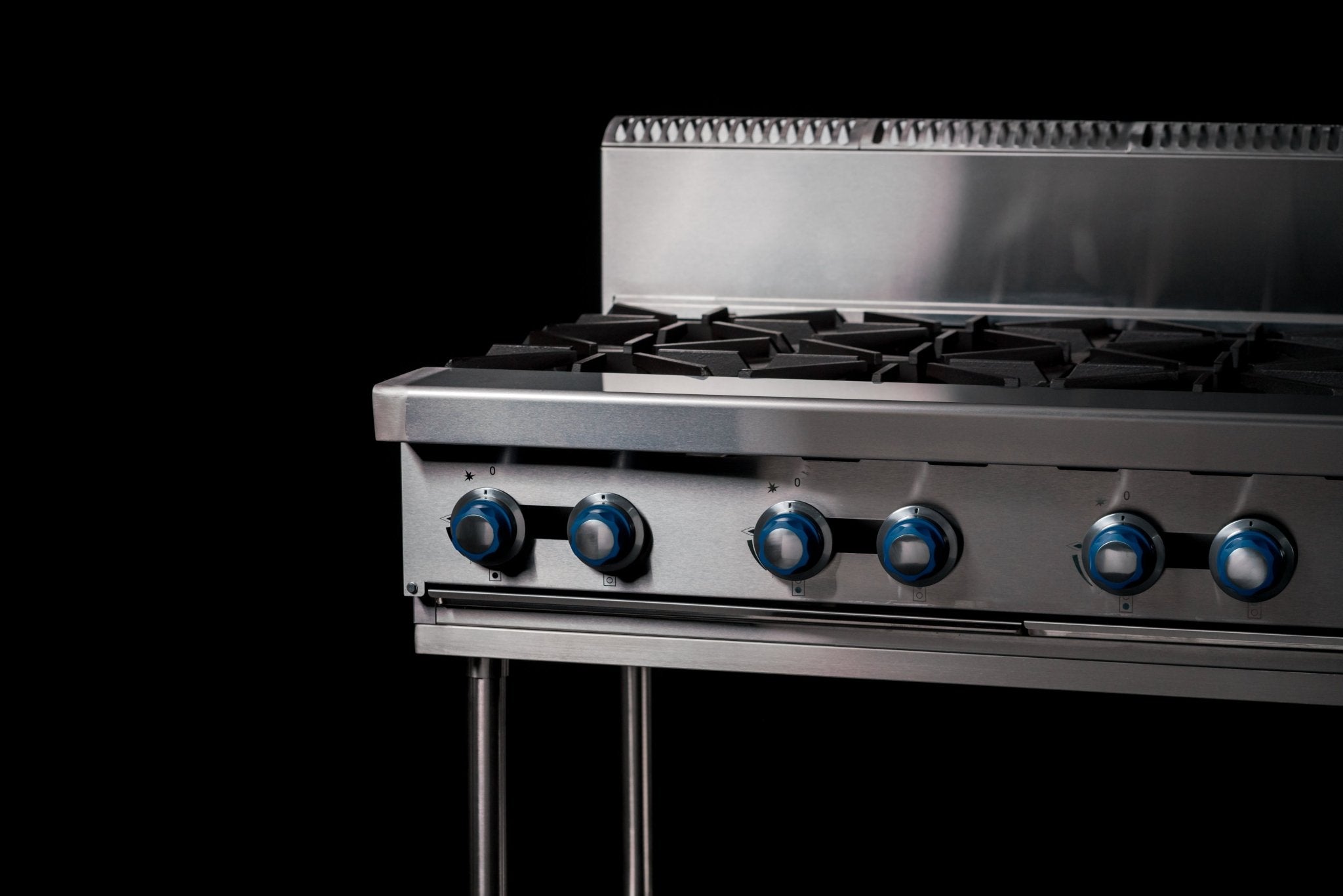 CookRite Freestanding Gas Cooktop 8 Burners Stove with Stand AT80G8B - F - Commercial Kitchen Appliances