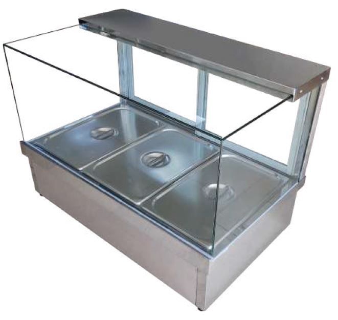CookRite Hot Food Display - 2030mm Width CRB - 12 - Commercial Kitchen Appliances