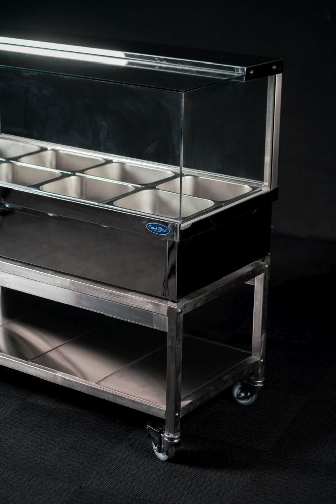 CookRite Hot Food Display - 730mm Width CRB - 4 - Commercial Kitchen Appliances