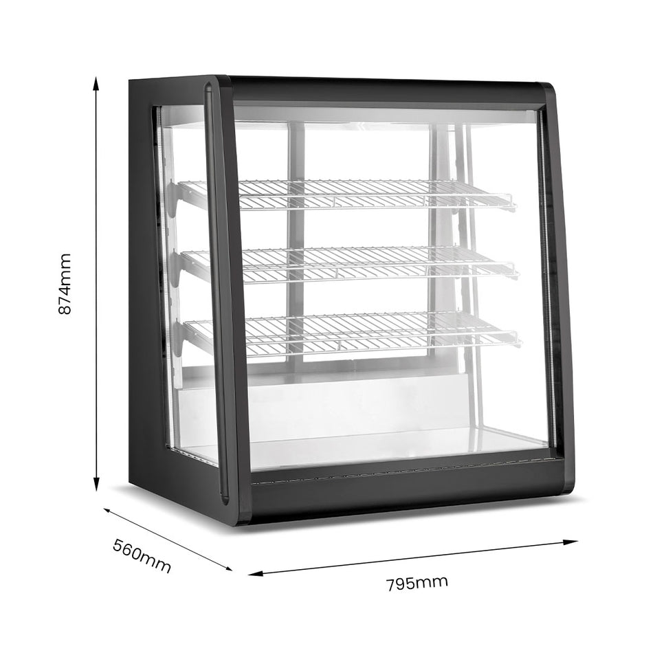 Bonvue Chilled Angled Counter - Top Food Display - CTA - 196 - Commercial Kitchen Appliances