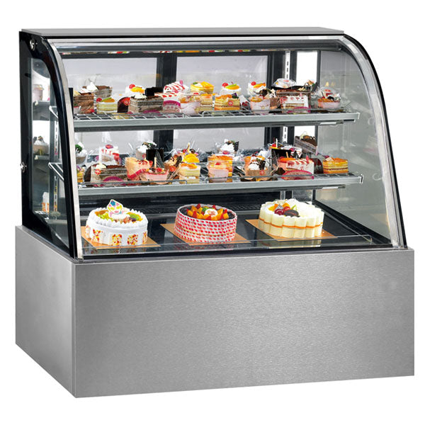 Thermaster 1800 mm Chilled Curved Glass Display CG180FA-2XB - supplier image 1