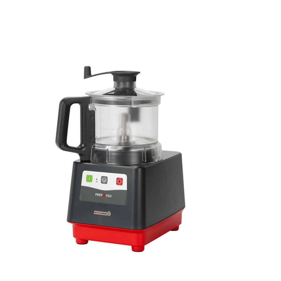 Dito Sama Dito Sama Prep4You Cutter Mixer Food Processor 1 Speed 2.6L Copolyester Bowl P4U - PS2 - Commercial Kitchen Appliances