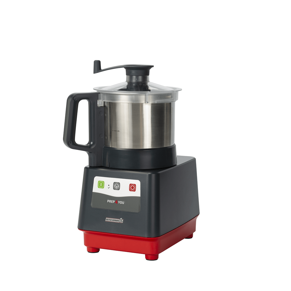 Dito Sama Dito Sama Prep4You Cutter Mixer Food Processor 1 Speed 3.6L Stainless Steel Bowl P4U - PS3S - Commercial Kitchen Appliances