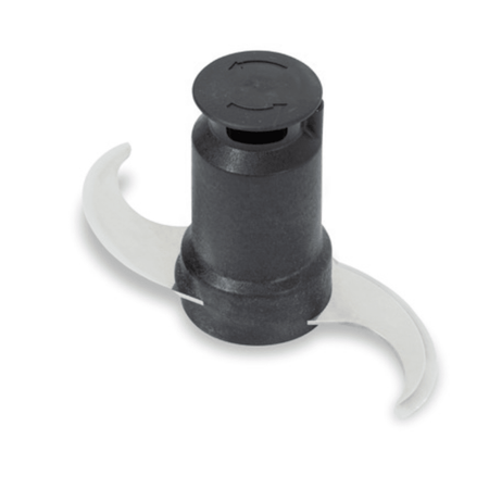 Dito Sama P4U Smooth Blade Rotor for 2.6L Cutter Mixer DS650227 - Commercial Kitchen Appliances