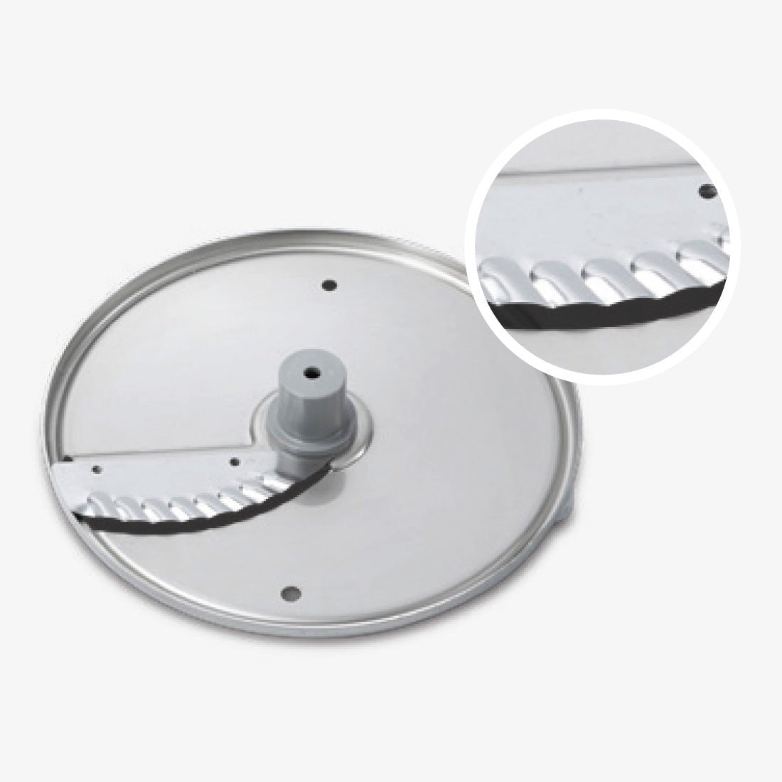 Dito Sama P4U Stainless Steel Wavy Slicing Disc 5 DS650219 - Commercial Kitchen Appliances