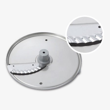 Dito Sama P4U Stainless Steel Wavy Slicing Disc 5 DS650219 - Commercial Kitchen Appliances