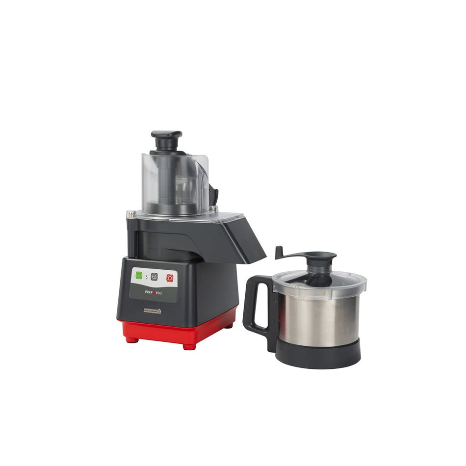 DITO SAMA PREP4YOU Combination Cutter/Slicer 1 Speed 3.6L Stainless Steel Bowl P4U - PS301S3 - Commercial Kitchen Appliances