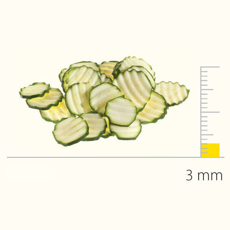 Dito Sama Stainless Steel Disc With Corrugated S - Blades 3 Mm DS650090 - Commercial Kitchen Appliances