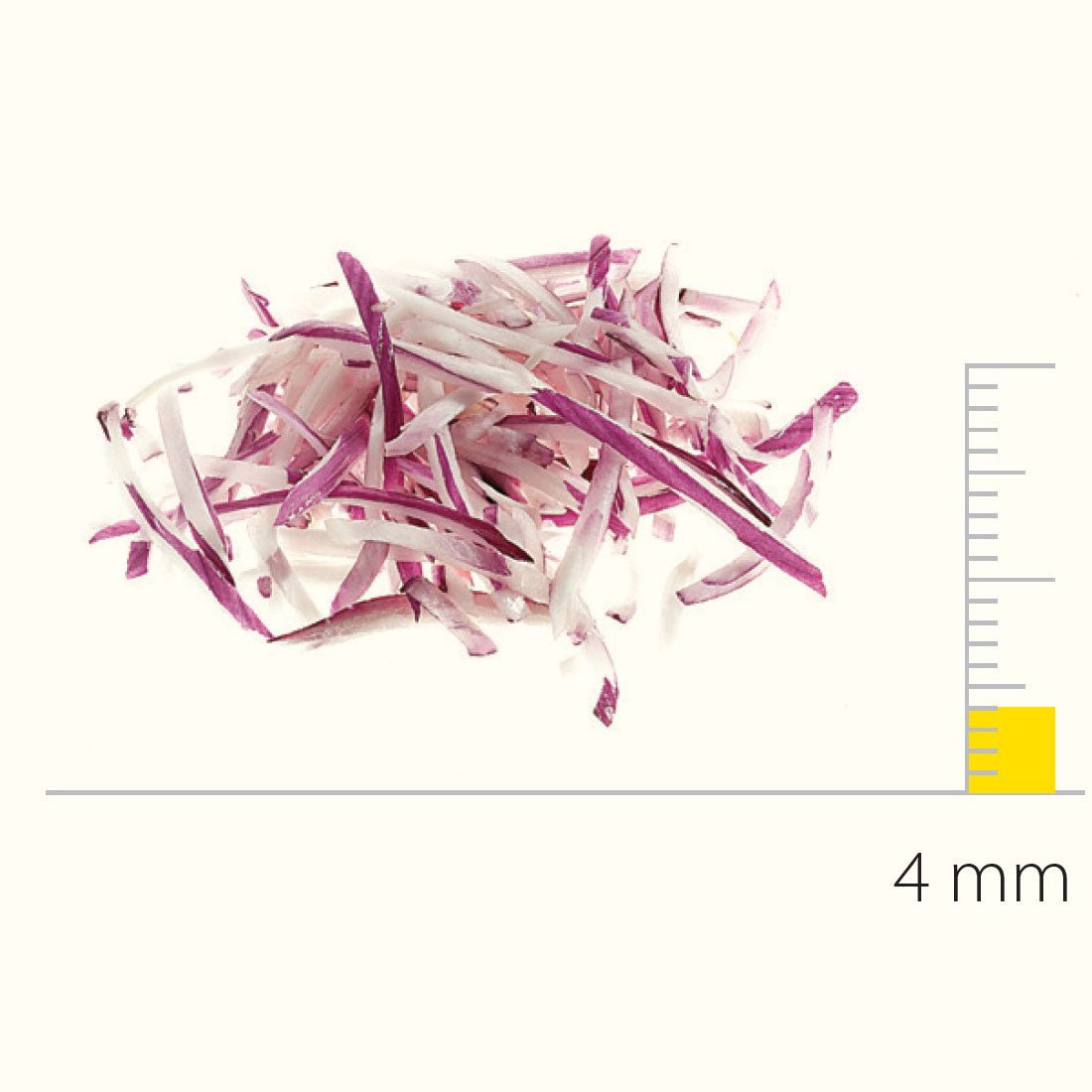 Dito Sama Stainless Steel Shredding Disc With S - Blades 4X4 Mm DS650077 - Commercial Kitchen Appliances