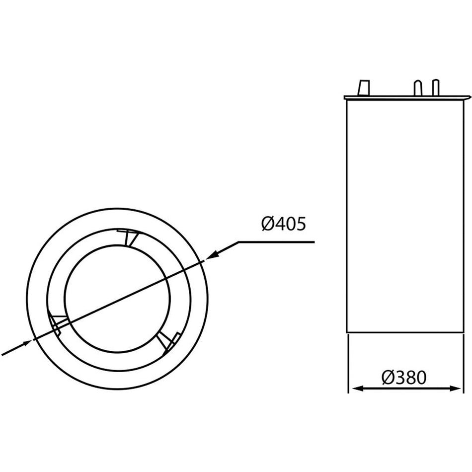 Elementry Single Plate Lowerator insert suitable for bench mounting - DR - 3E - Commercial Kitchen Appliances