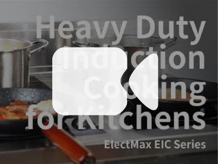 ElectMAX 700 Series Induction 2 - Burner Cooker with Splashback EIC7 - 400P - Commercial Kitchen Appliances